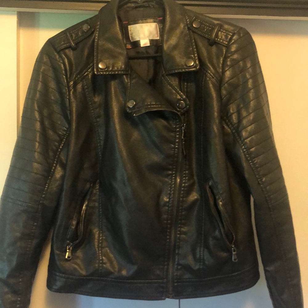 Leather jacket